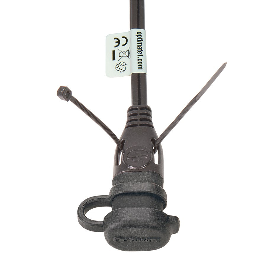 OptiMate Cable O-01NJAR Weatherproof Premium Battery Lead with M6 Ringlets for Powersport Batteries - TecMate USA - View 2 - View 3 - View 4 - View 5