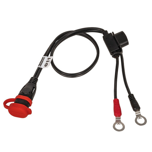 OptiMate O-11 x20 Heavy Duty Weatherproof Premium Battery Lead Bulk Pack (20-Count) with Adaptable M8-M10 Ringlets for Automotive, Marine, and Industrial Batteries - TecMate USA - View 2