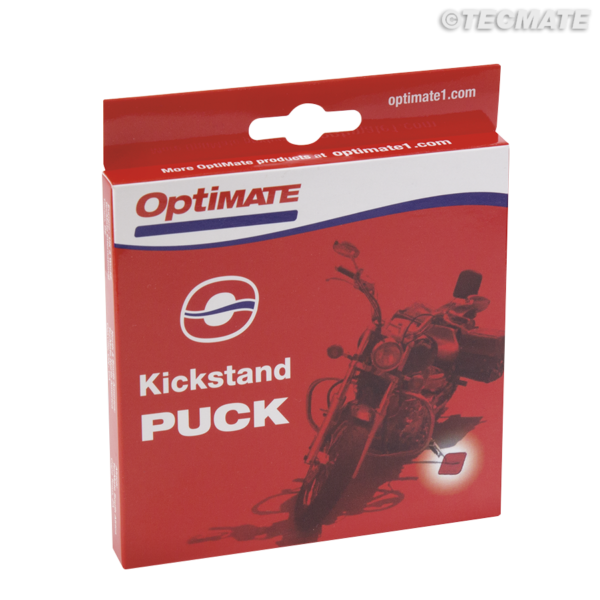 OptiMate TS-251x10 PK Heavy Duty Heat-Resistant ABS Motorcycle Side Stand Kickstand Puck (Commercial Workshop 10-Pack) - TecMate USA - View 2