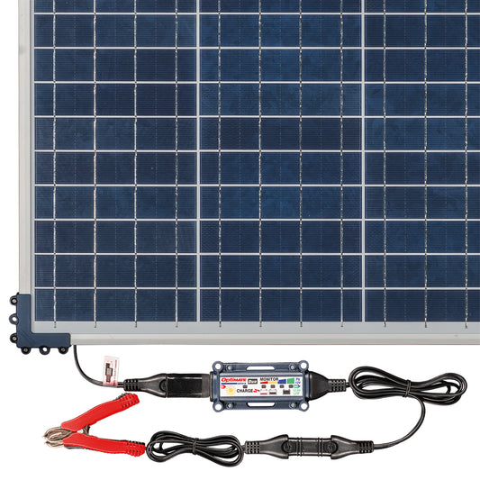 OptiMate Solar DUO TM522-D4: OFF-GRID series 40W Solar 12V lead-acid and lithium Battery Charger & Maintainer