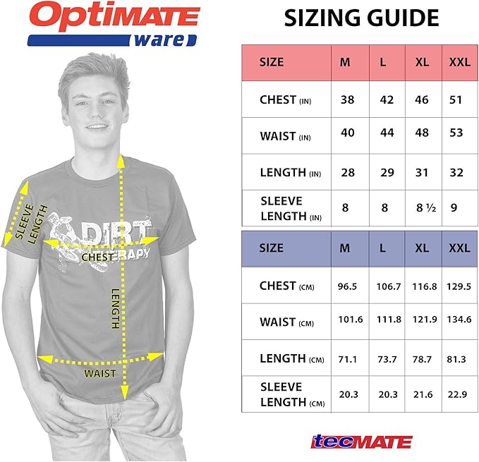 TecMate Men's Dirt Therapy T-Shirt (Military Green) - TecMate USA - View 2 - View 3 - View 4