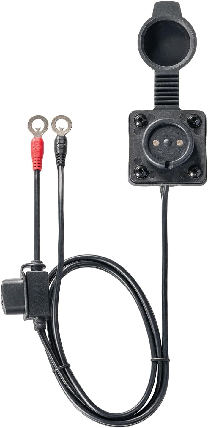 OptiMate O-97P12, 12V Magnetic Port Lead for a Safe Battery Charger Connection - TecMate USA - View 2 - View 3