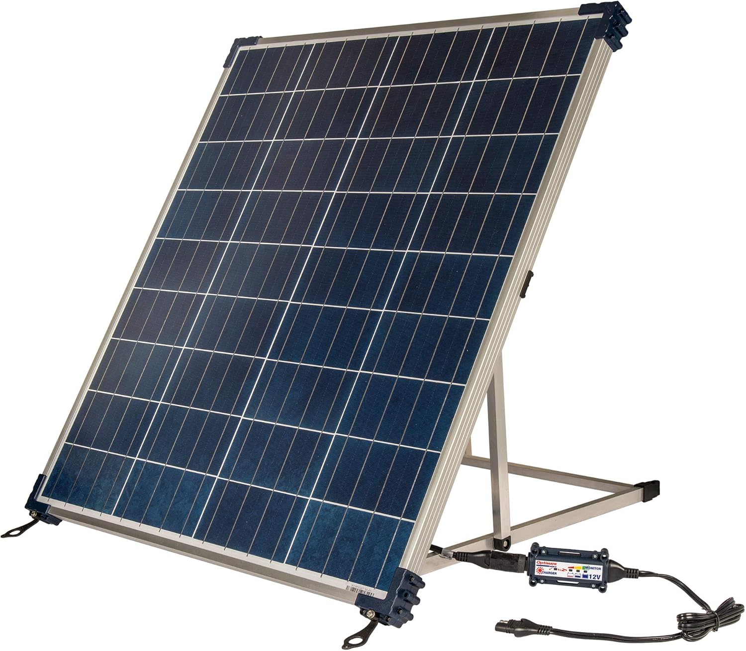 OptiMate Solar 60W Smart 12V 5A Charger & Maintainer Travel Kit – All-Weather Off-Grid Battery Care for Camping, RV, Marine & Outdoor Use - TecMate USA - View 2 - View 3 - View 4 - View 5 - View 6