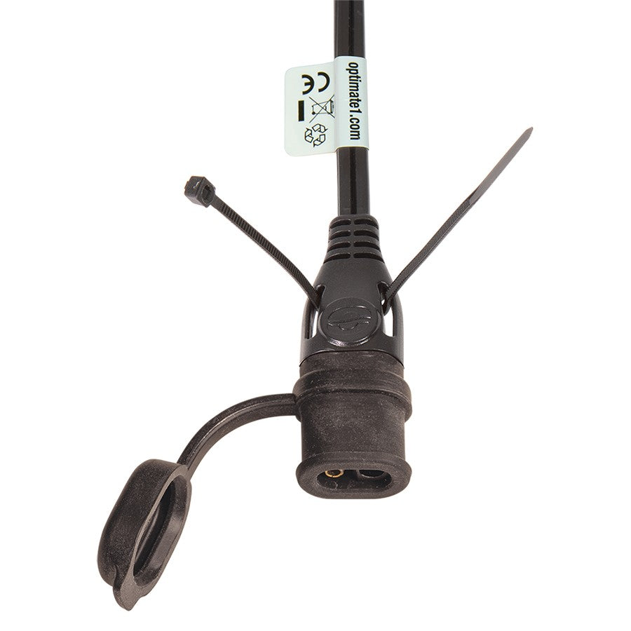 OptiMate Cable O-01NJAR Weatherproof Premium Battery Lead with M6 Ringlets for Powersport Batteries - TecMate USA - View 2 - View 3 - View 4