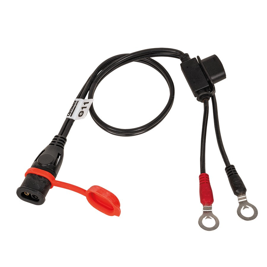 OptiMate O-11 x20 Heavy Duty Weatherproof Premium Battery Lead Bulk Pack (20-Count) with Adaptable M8-M10 Ringlets for Automotive, Marine, and Industrial Batteries - TecMate USA - View 2 - View 3