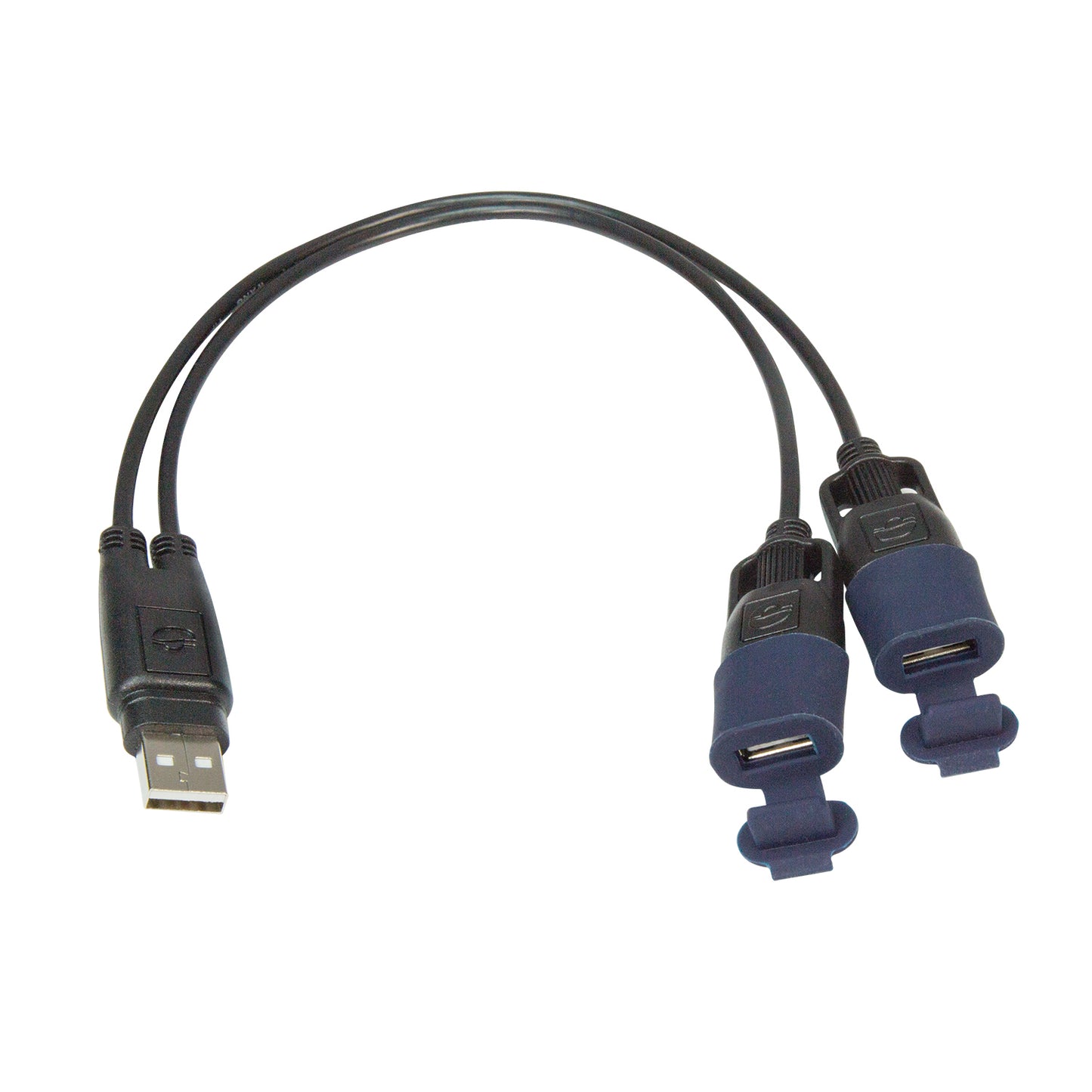 OptiMate – USB 2:1 Y-Splitter Cable with Weatherproof Connection - USB O-110 - Tecmate USA