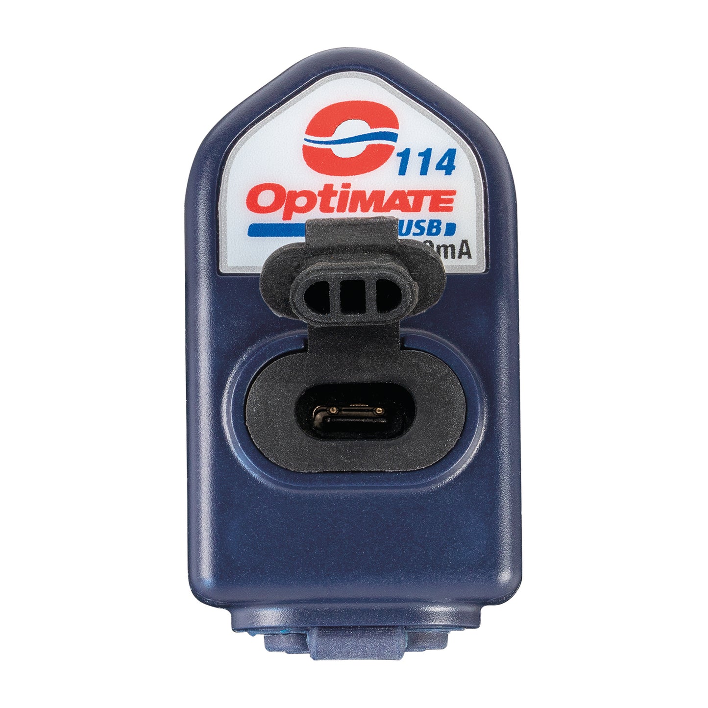 OptiMate – Dual 90° USB Charger for DIN / BIKE Socket (3300mA, USB-A + USB-C) - USB O-114 - Tecmate USA