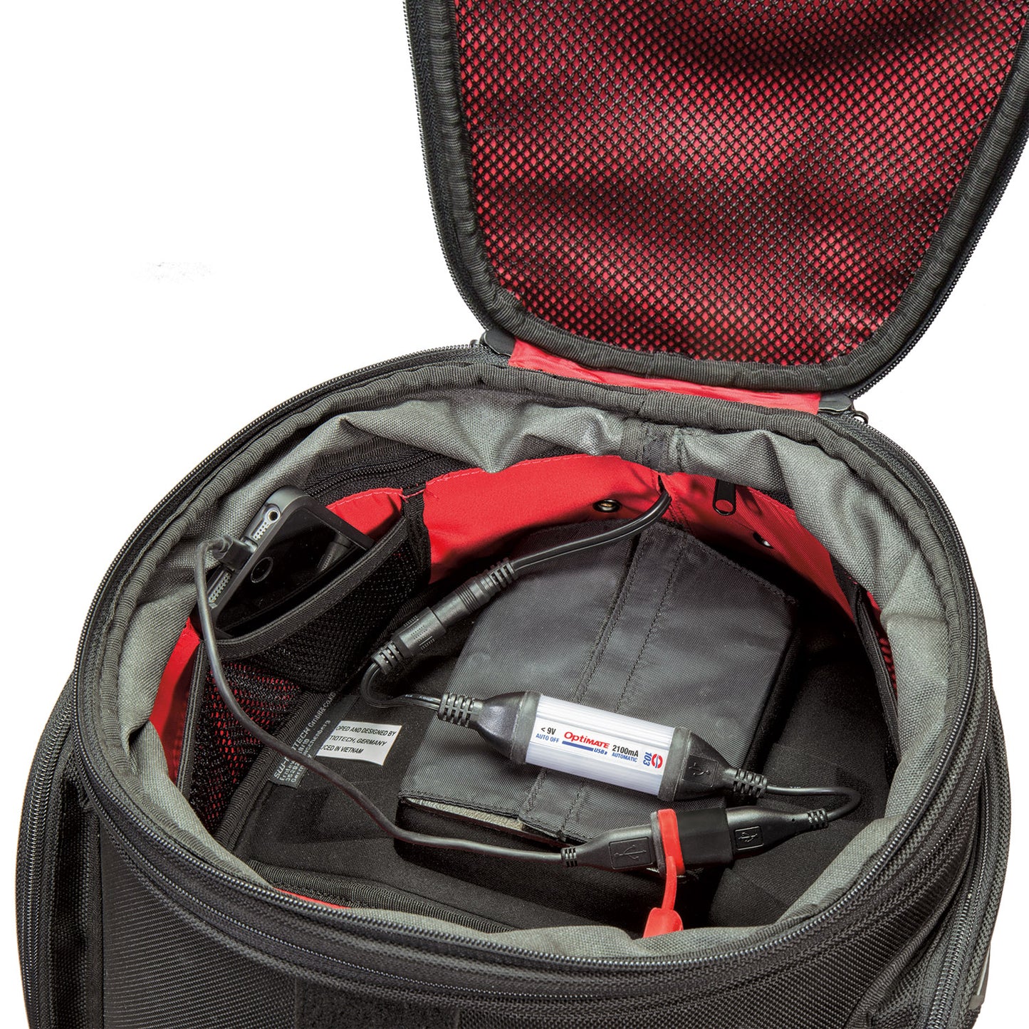 Tankbag adapter kit | SAE > DC2.5mm > SAE | 7A max - O-30 - Tecmate USA