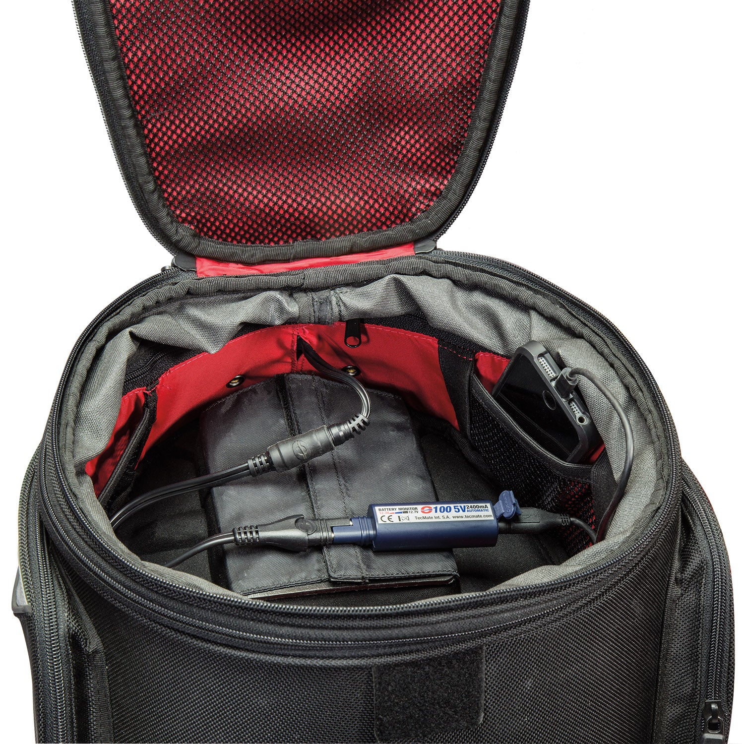 Tankbag adapter kit | SAE > DC2.5mm > SAE | 7A max - O-30 - Tecmate USA