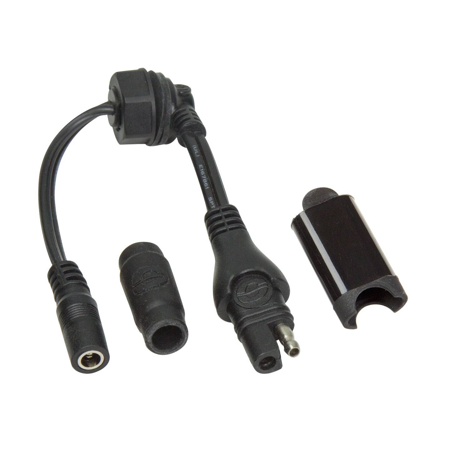 Tankbag adapter kit | SAE > DC2.5mm > SAE | 7A max - O-30 - Tecmate USA