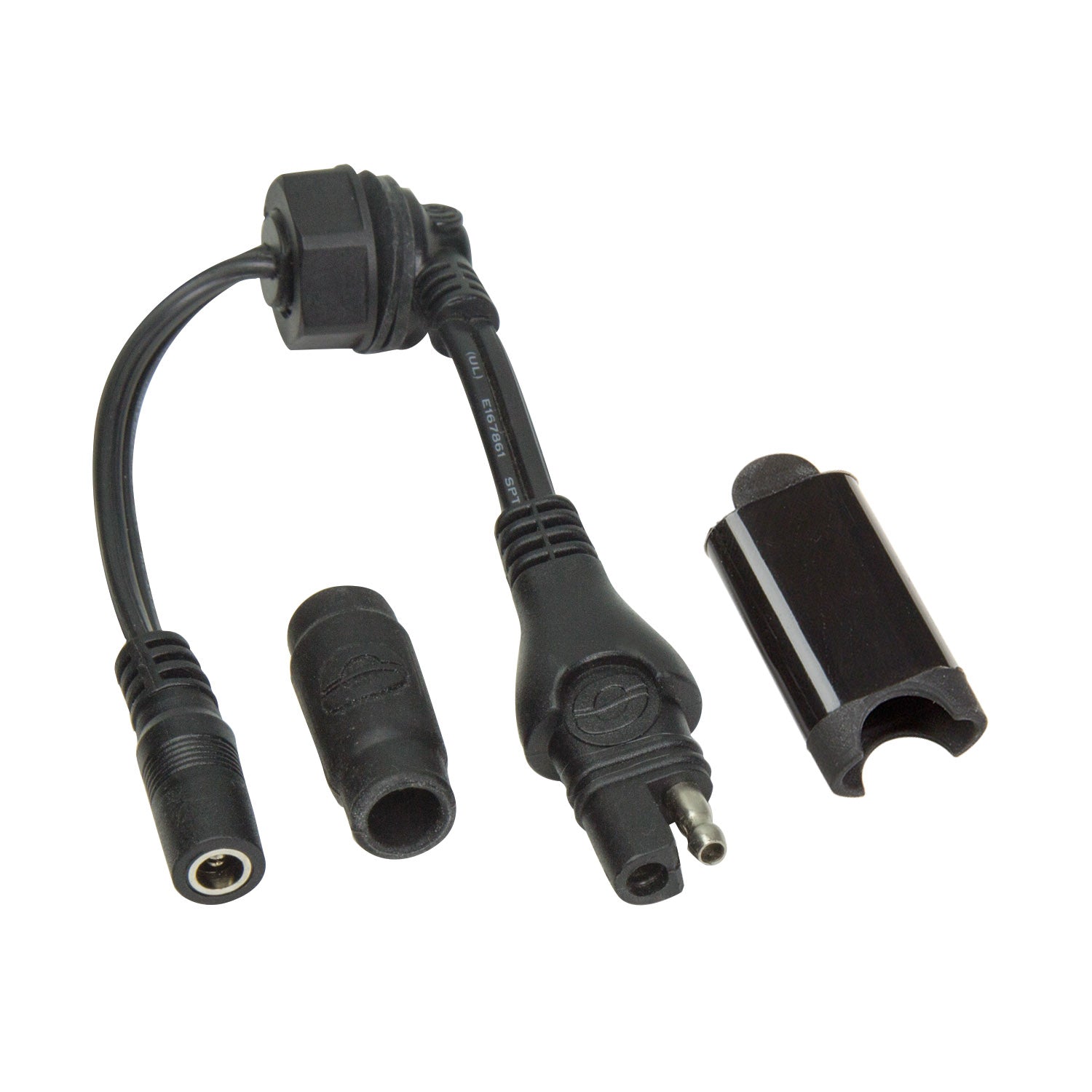 Tankbag adapter kit | SAE > DC2.5mm > SAE | 7A max - O-30 - Tecmate USA