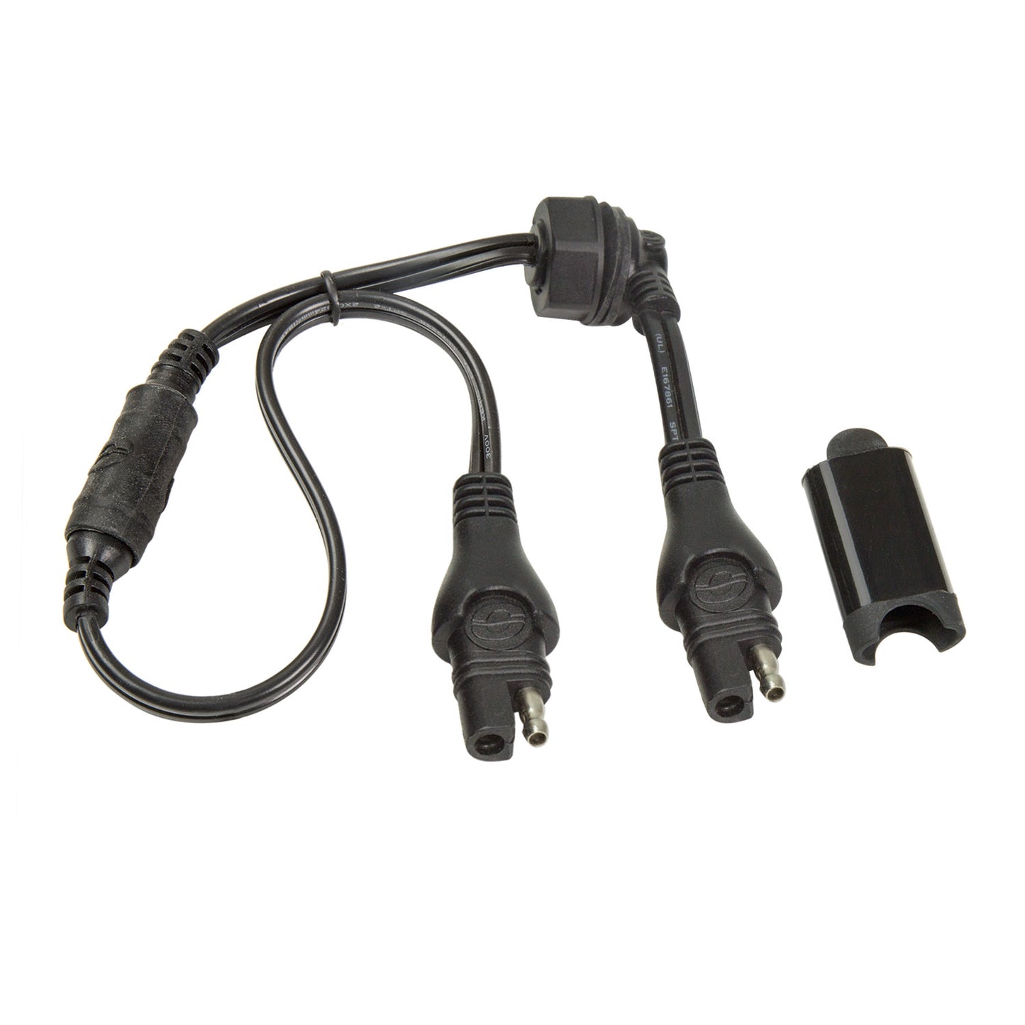 Tankbag adapter kit | SAE > DC2.5mm > SAE | 7A max - O-30 - Tecmate USA