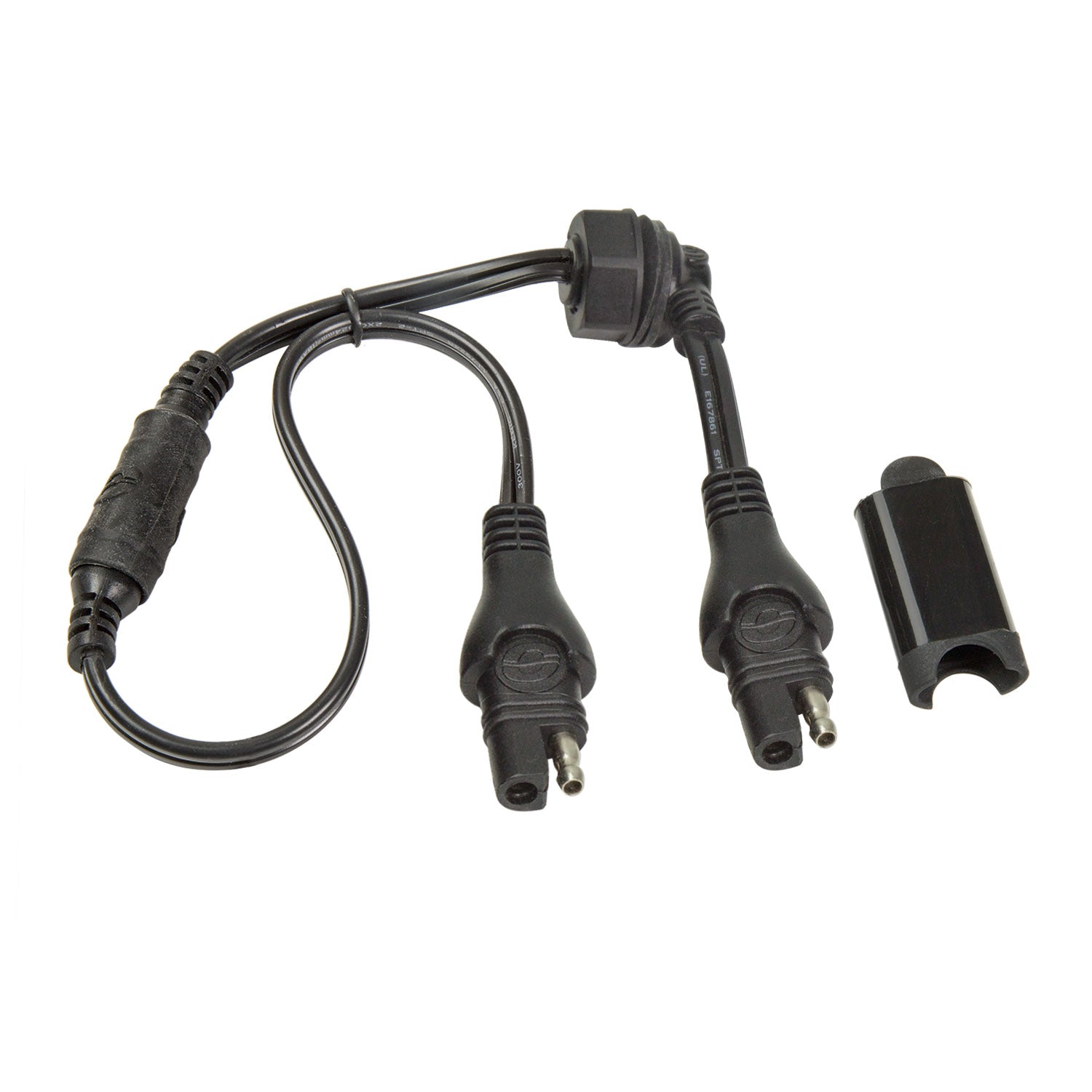 Tankbag adapter kit | SAE > DC2.5mm > SAE | 7A max - O-30 - Tecmate USA