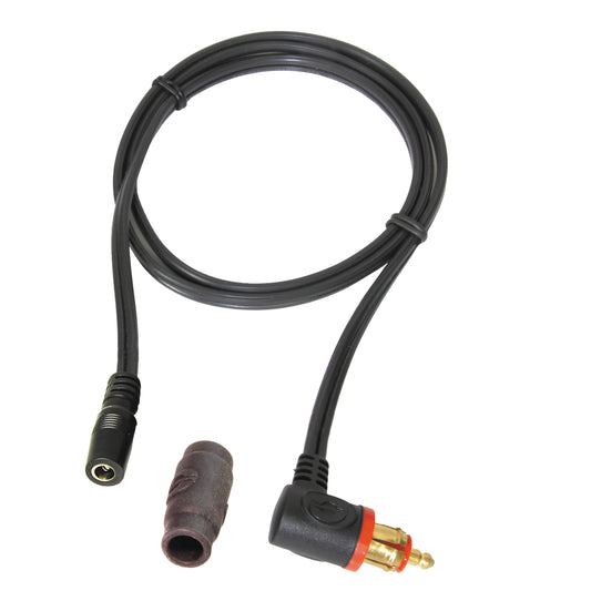 OptiMate Adapter cable, DC2.5 mm to BIKE 90° plug, for heated apparel - CABLE O-39 - Tecmate USA