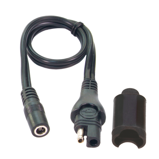 OptiMate O-67F Weatherproof Premium Heated Gear Adapter Cable (SAE to DC 2.5mm Female Socket) for Motorcycle Apparel and Accessory Power - TecMate USA - View 2