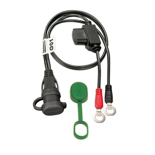 OptiMate CABLE O-01 x4 Weatherproof Battery Lead, Powersport