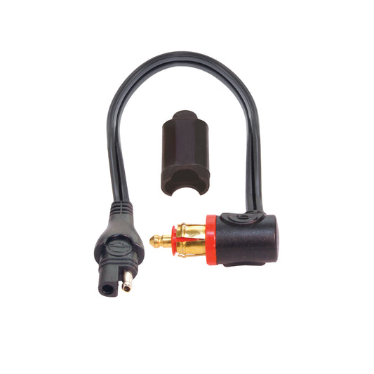 OptiMate Adapter cable, SAE to DIN/BIKE 90° plug - CABLE O-19 - Tecmate USA