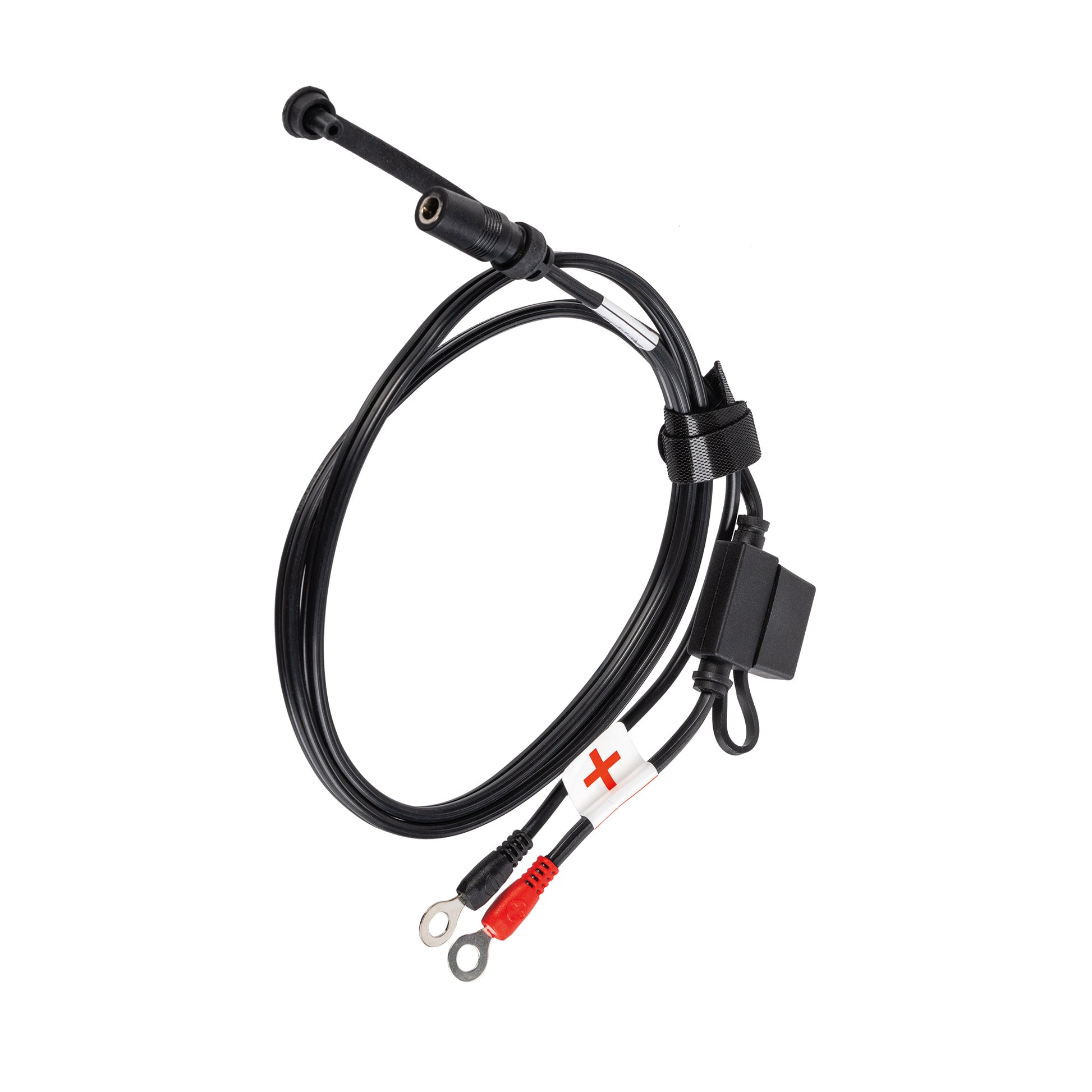 OptiMate Weatherproof battery lead, power heated apparel from 12V battery via Standard ring terminals - CABLE O-21 - Tecmate USA