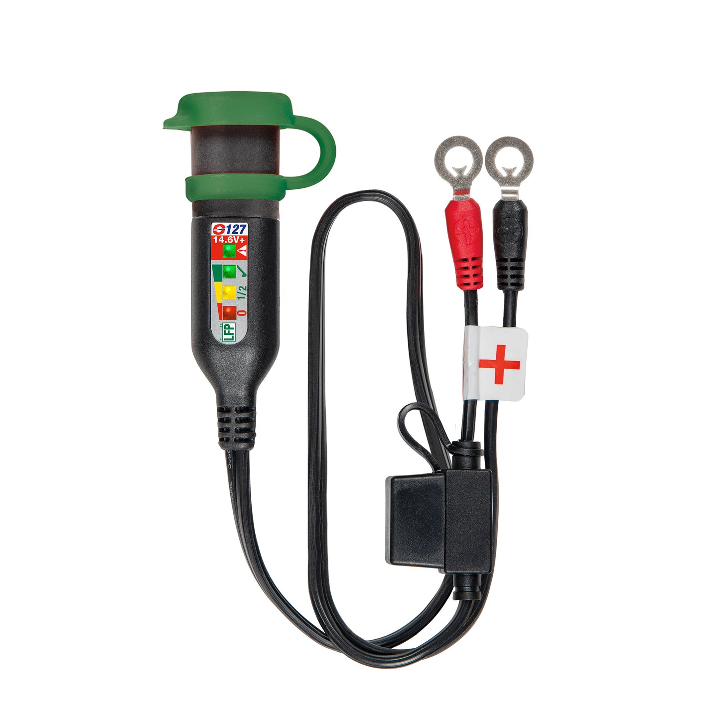 OptiMate Lithium Battery Monitor & Lead (SAE) - CABLE O127 - Tecmate USA