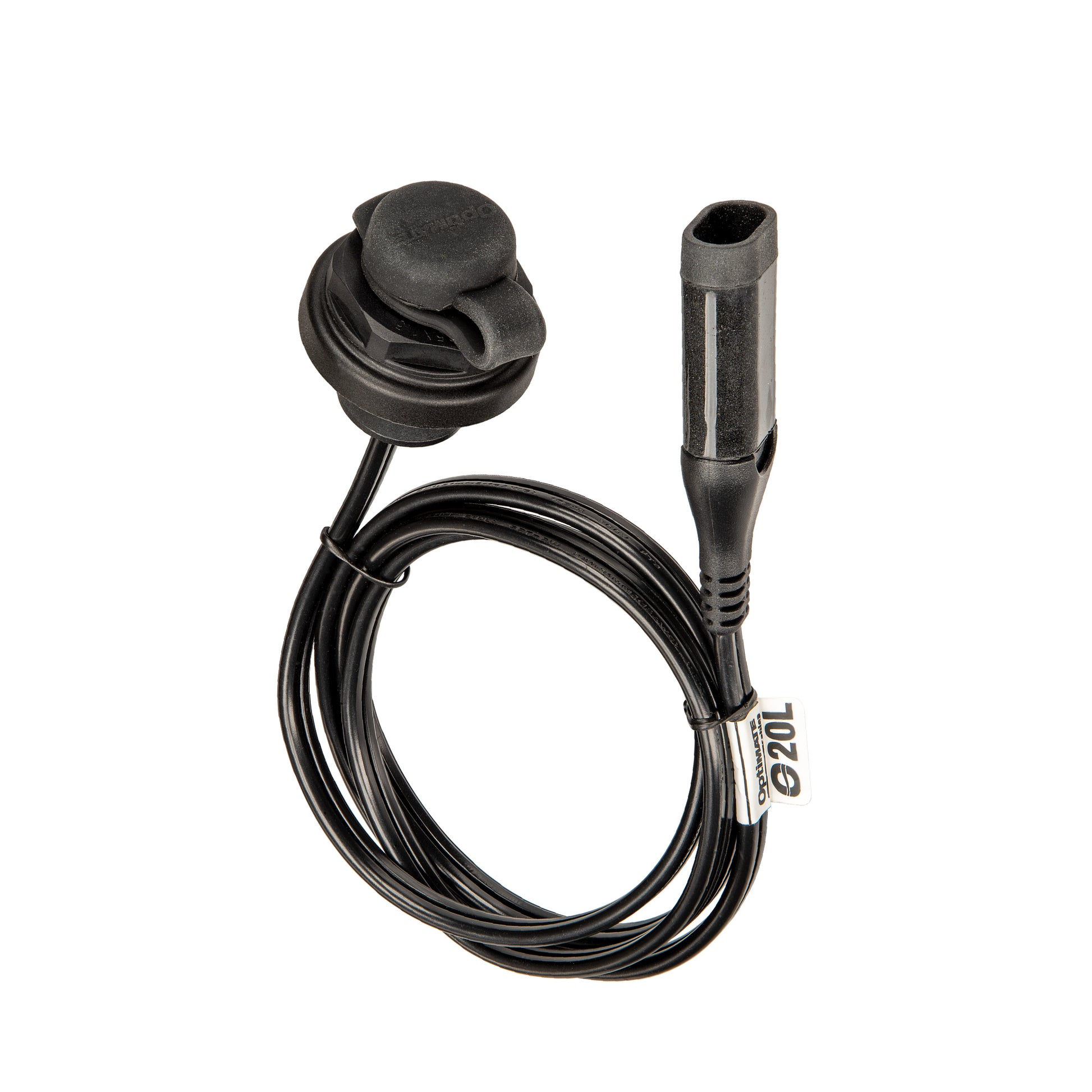 OptiMate Weatherproof SAE socket, front panel mount - CABLE O-20 - Tecmate USA
