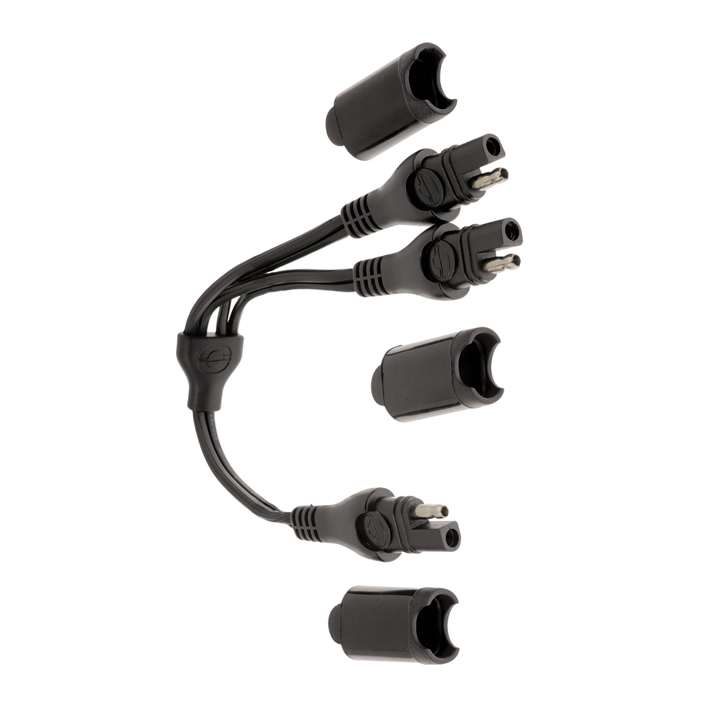 OptiMate Y-splitter cable, SAE IN to 2 x SAE OUT - CABLE O-15 - Tecmate USA