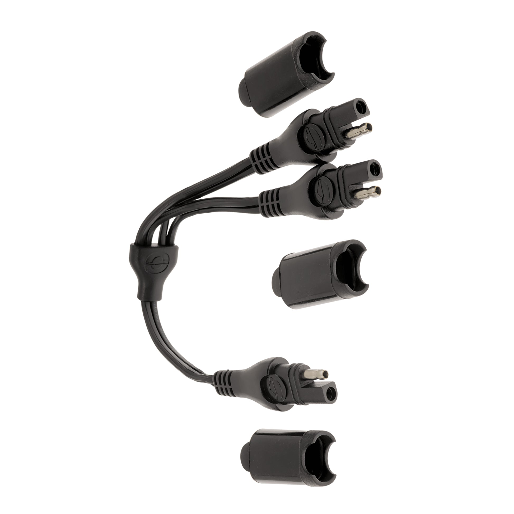 OptiMate Y-splitter cable, SAE IN to 2 x SAE OUT - CABLE O-15 - Tecmate USA