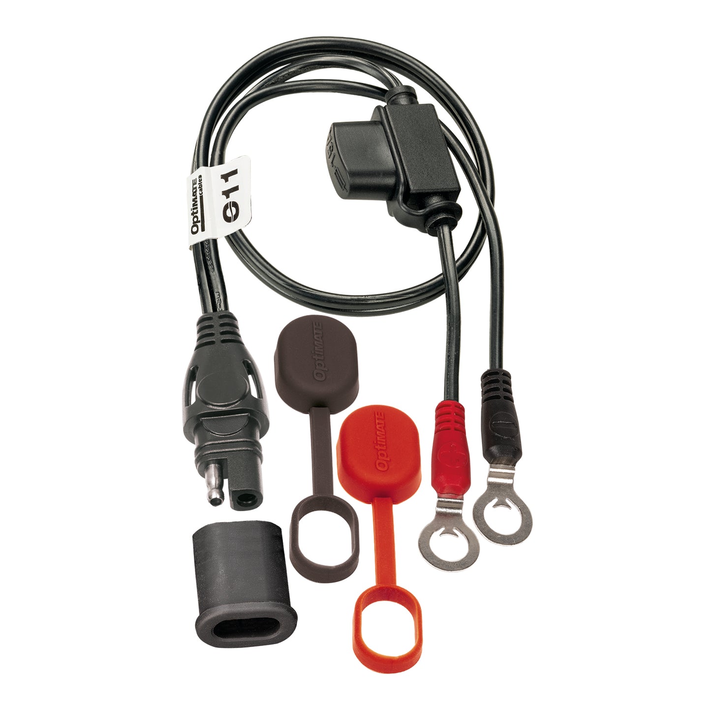 OptiMate CABLE O-11 x4 Weatherproof Battery Lead, Heavy Duty/Auto/Marine