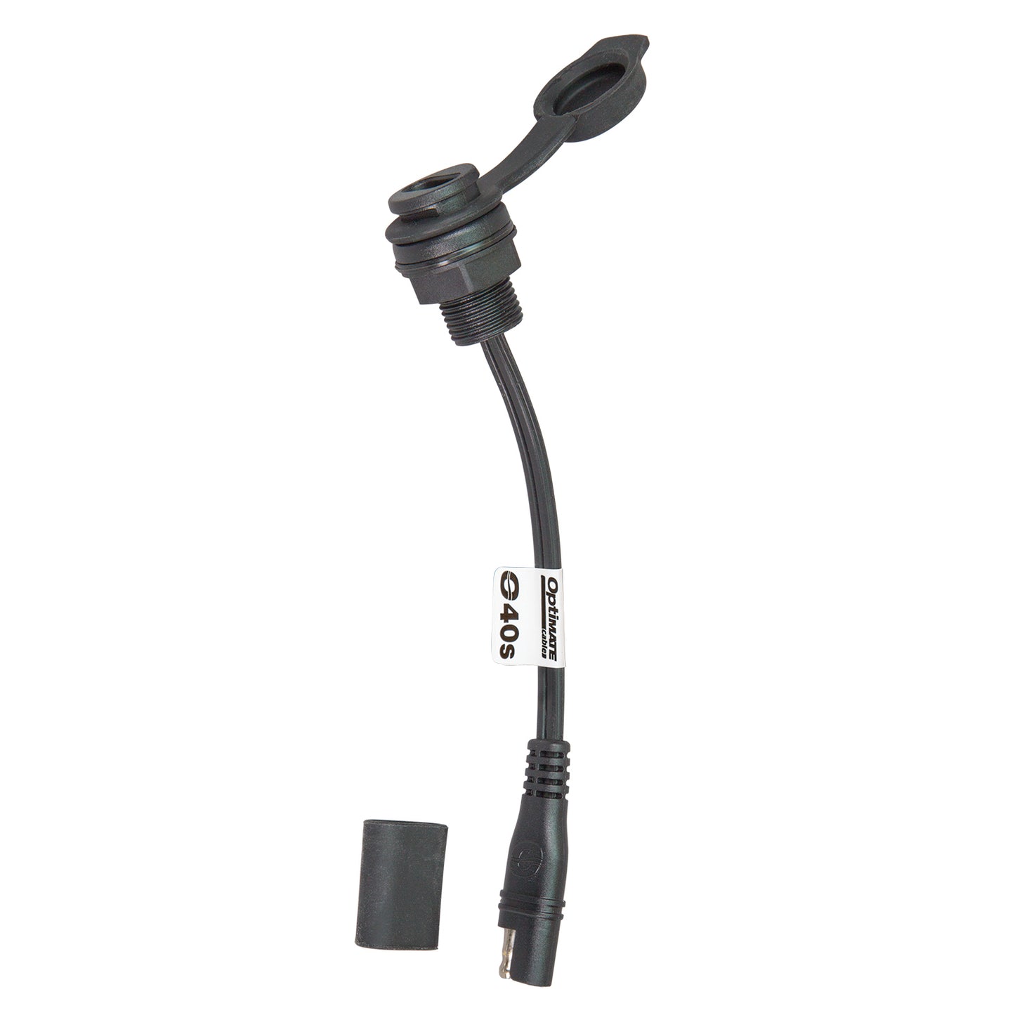 OptiMate CABLE O-40s Weatherproof SAE socket, panel mount