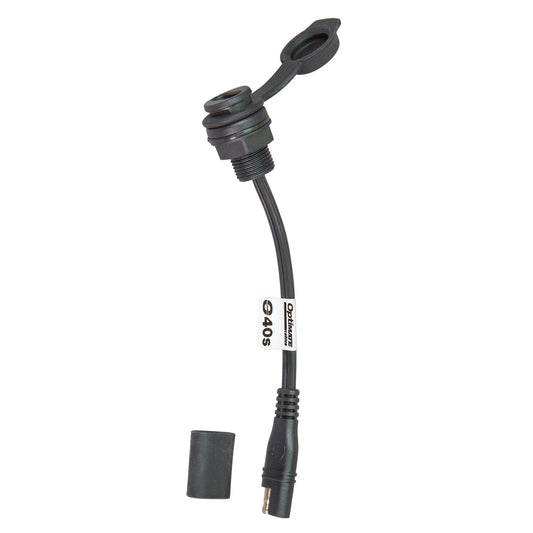OptiMate CABLE O-40s Weatherproof SAE socket, panel mount