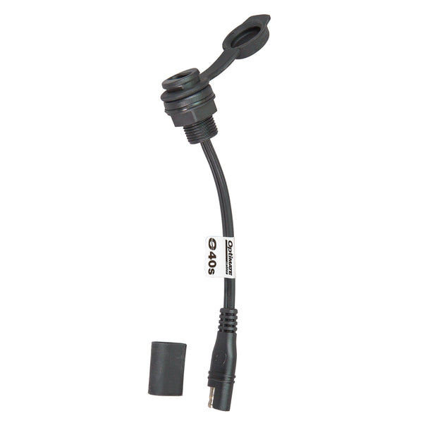 OptiMate CABLE O-40s Weatherproof SAE socket, panel mount