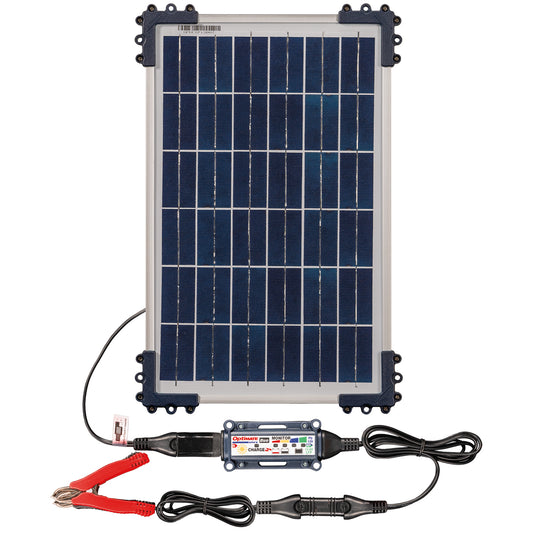 OptiMate Solar DUO TM522-D1: OFF-GRID series 10W Solar 12V lead-acid and lithium Battery Charger & Maintainer