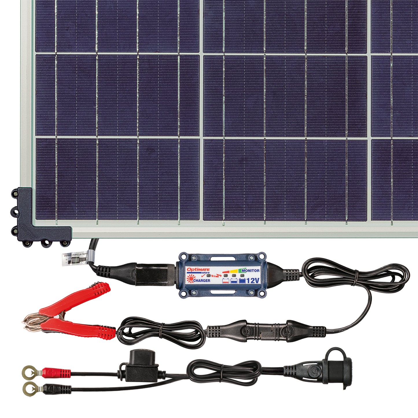 OptiMate Solar TM523-8: OFF-GRID series 80W Solar 12V lead-acid Battery Charger & Maintainer