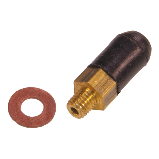 TecMate TS-203 Heavy-Duty Fixed M5 Short Brass Manifold Vacuum Adapter for CarbMate and VacuumMate Engine Throttle Body Synchronization Tools
