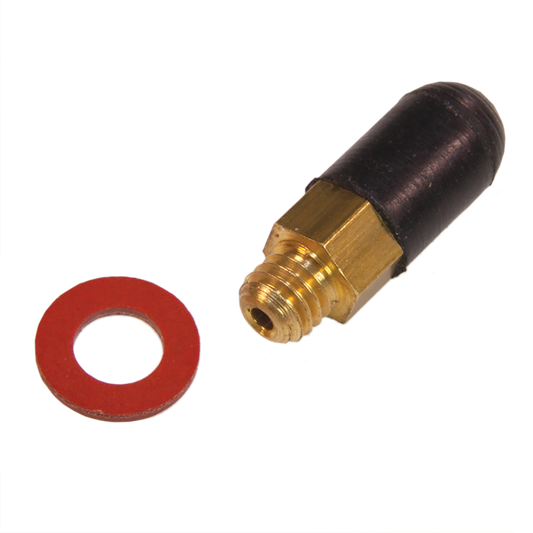 TecMate TS-204 Heavy-Duty Fixed M6 Short Brass Manifold Vacuum Adapter for CarbMate and VacuumMate Engine Throttle Body Synchronization Tools