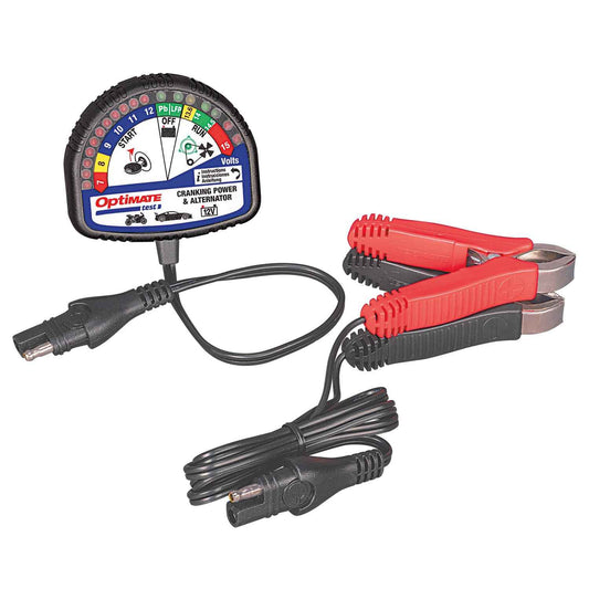 OptiMate TEST – Cranking & Alternator - TS120