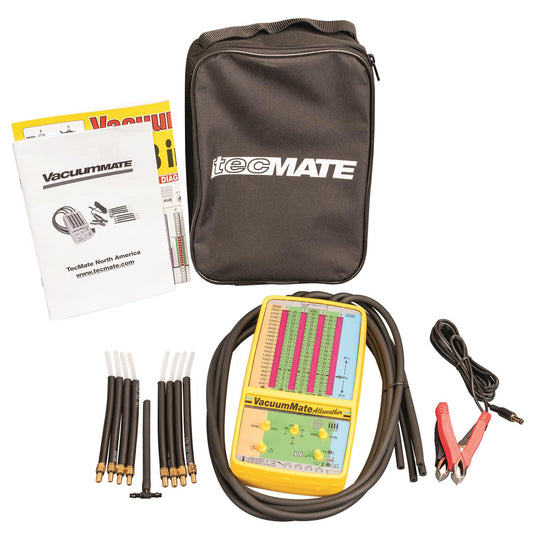 OptiMate VacuumMate Allweather TS-71 4-Channel Electronic Carburetor and Fuel Injection Throttle Valve Synchronizer Diagnostic Kit - TecMate USA - View 2