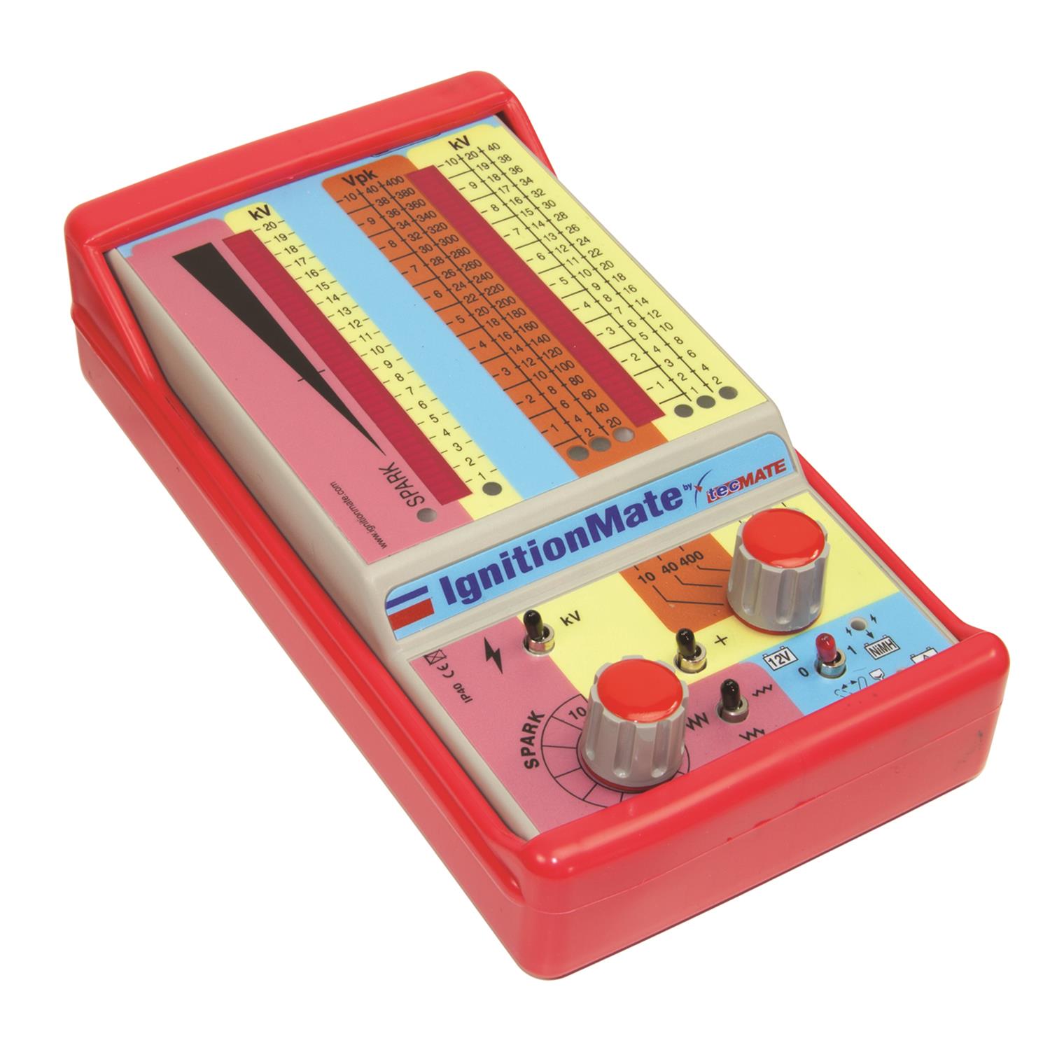 IgnitionMate TS-91 Dual-Display Peak-Voltage and Spark Current Ignition Diagnostic Tester Kit - TecMate USA - View 2