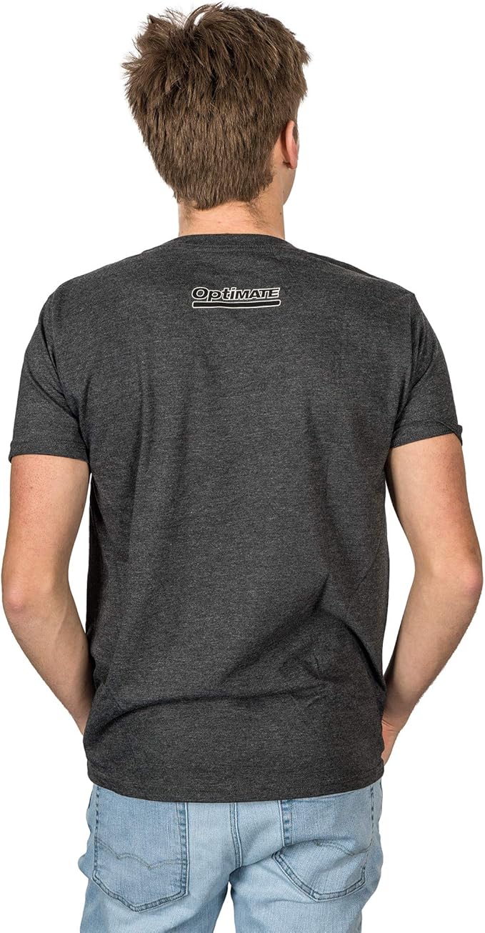 TecMate Emotional Support Vehicle T-Shirt (Charcoal Heather) - TecMate USA - View 2 - View 3