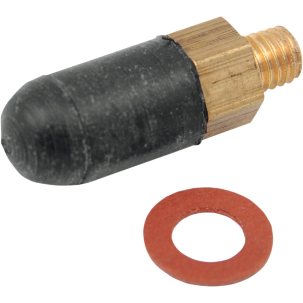 TecMate TS-204 Heavy-Duty Fixed M6 Short Brass Manifold Vacuum Adapter for CarbMate and VacuumMate Engine Throttle Body Synchronization Tools - TecMate USA